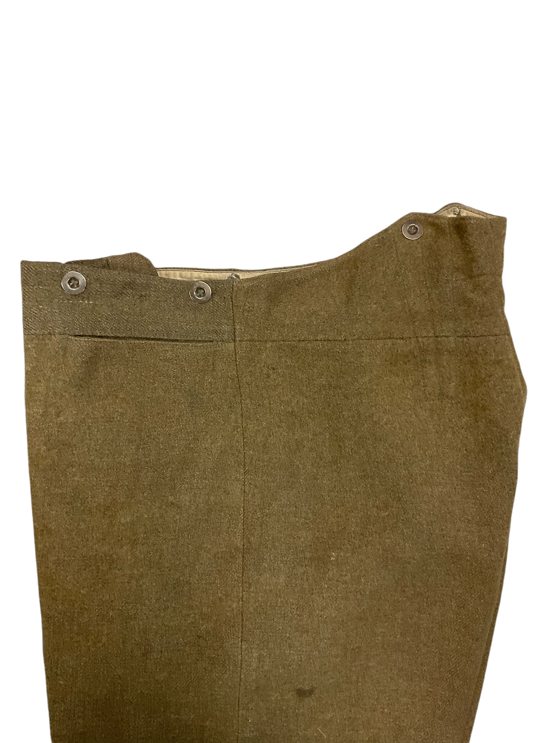 WW1 Canadian CEF 1902 Pattern Straight Leg Other Ranks Trousers Pants WW1 Canadian CEF 1902 Pattern Straight Leg Other Ranks Trousers Pants