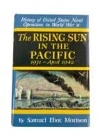 WW2 US Navy Operations The Rising Sun in the Pacific Used Hardcover Reference Book
