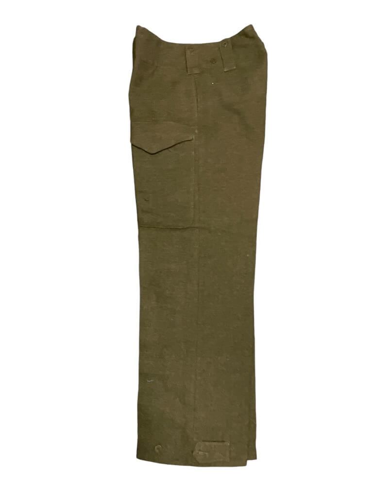 Canadian Army Korean War Battle Dress Trousers Pants Size 5 Dated 1953 Canadian Army Korean War Battle Dress Trousers Pants Size 5 Dated 1953