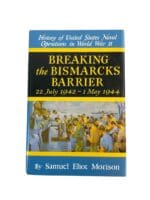 WW2 US Navy Operations Breaking the Bismarcks Barrier Used Hardcover Reference Book