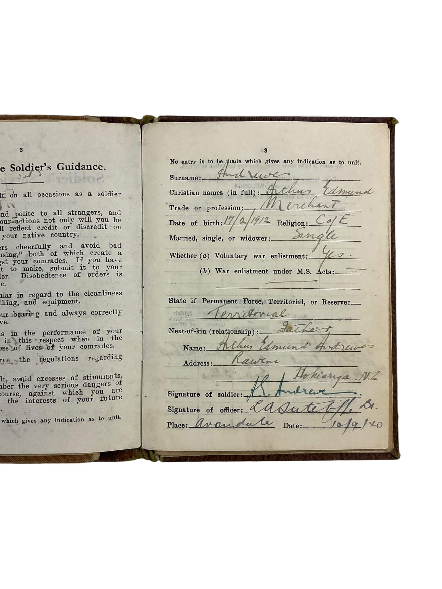 WW2 New Zealand Mosquito Navigator Uniform X 3 Log Book Grouping WW2 New Zealand Mosquito Navigator Uniform X 3 Log Book Grouping