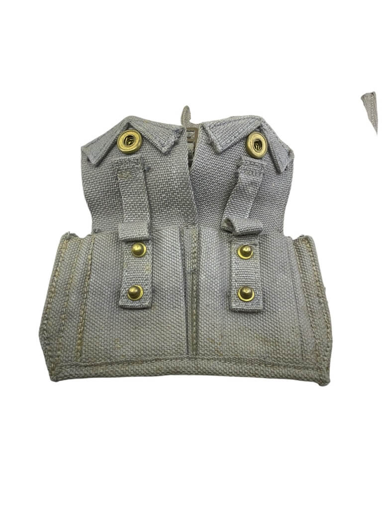 WW2 Canadian RCAF Ammo Pouches Pair C Broad Arrowed WW2 Canadian RCAF Ammo Pouches Pair C Broad Arrowed