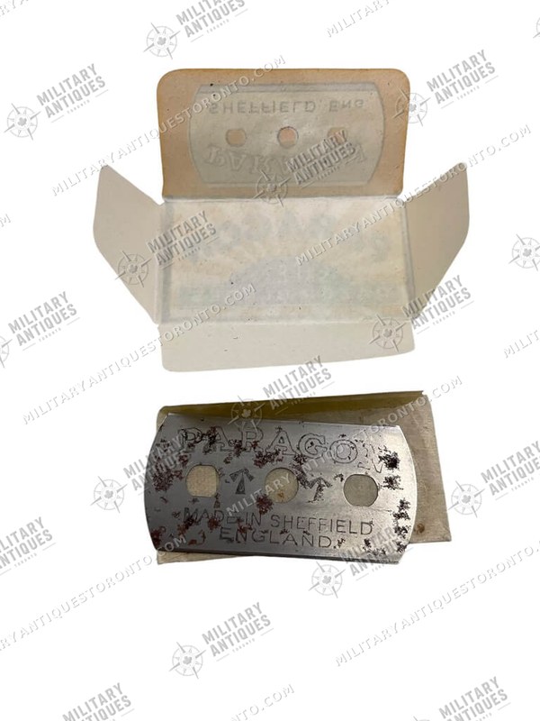 WW2 British Canadian RAF Escape and Evasion Paragon Compass Razor Blade ...