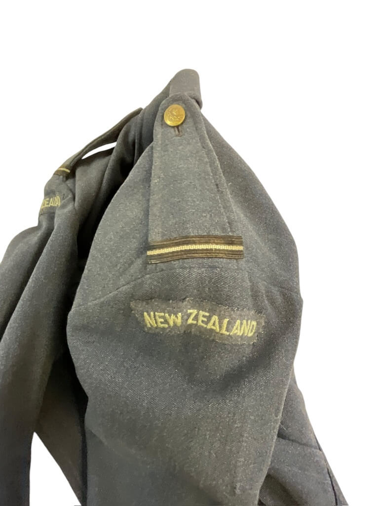 WW2 New Zealand Mosquito Navigator Uniform X 3 Log Book Grouping WW2 New Zealand Mosquito Navigator Uniform X 3 Log Book Grouping