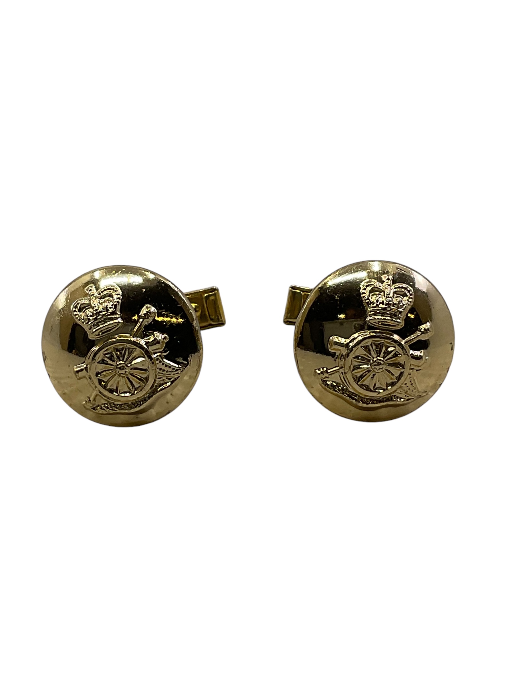 Canadian Forces RCA Artillery Cuff Links Canadian Forces RCA Artillery Cuff Links