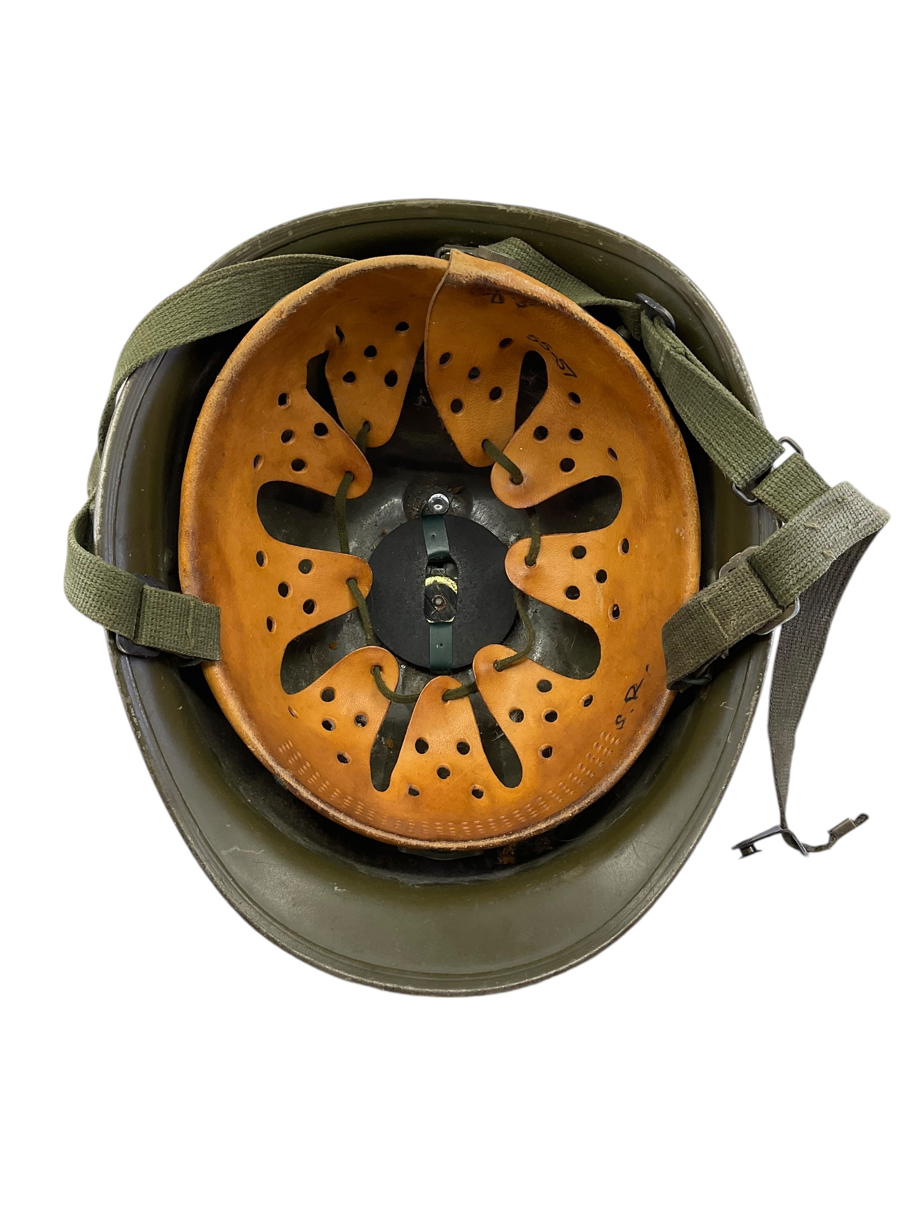 West German Steel Helmet M1961 Size 55-57 West German Steel Helmet M1961 Size 55-57