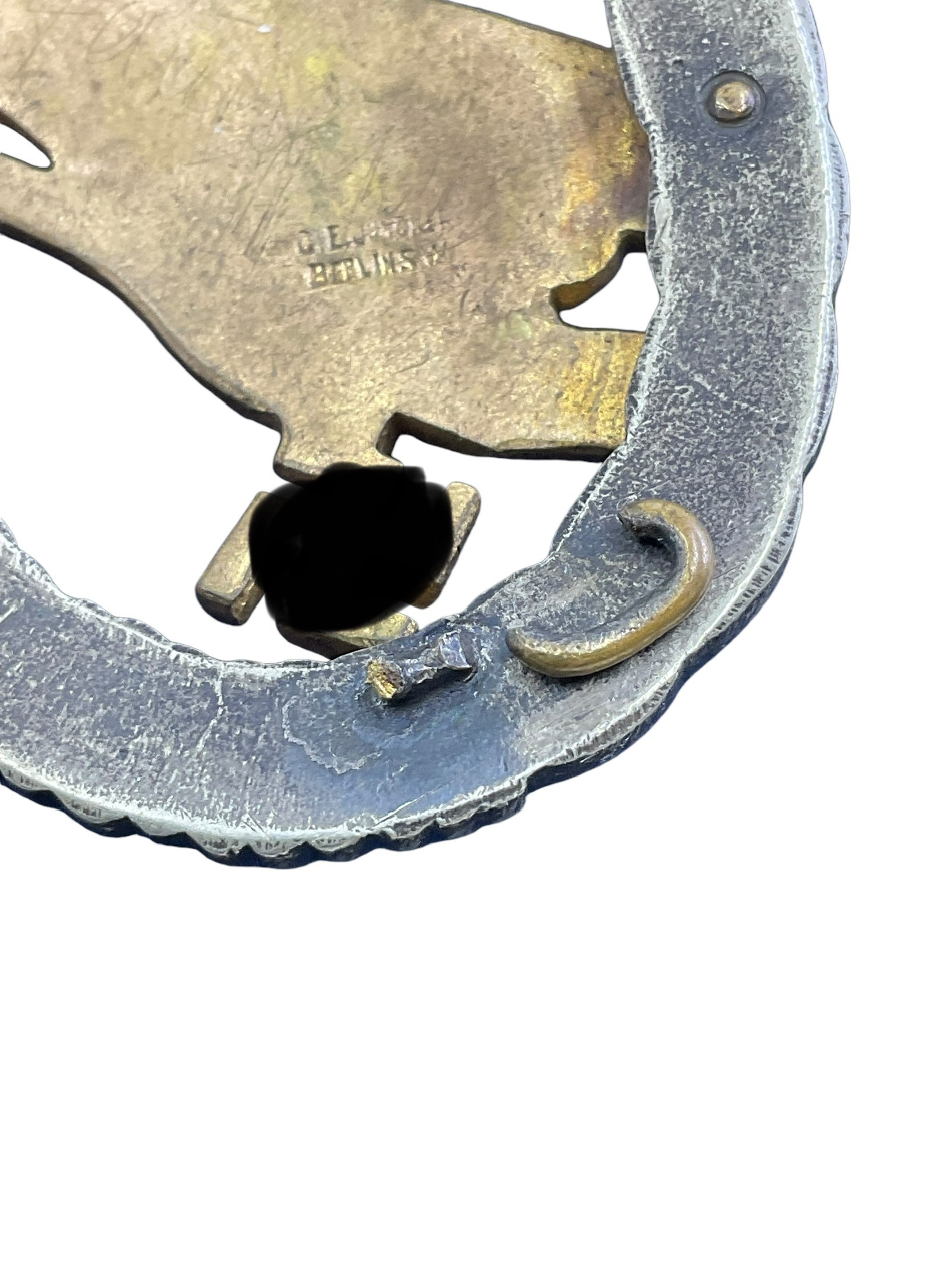 WW2 German Luftwaffe Paratrooper Fallschirmjager Jump Badge In Case - Marked CE Junker WW2 German Luftwaffe Paratrooper Fallschirmjager Jump Badge In Case - Marked CE Junker