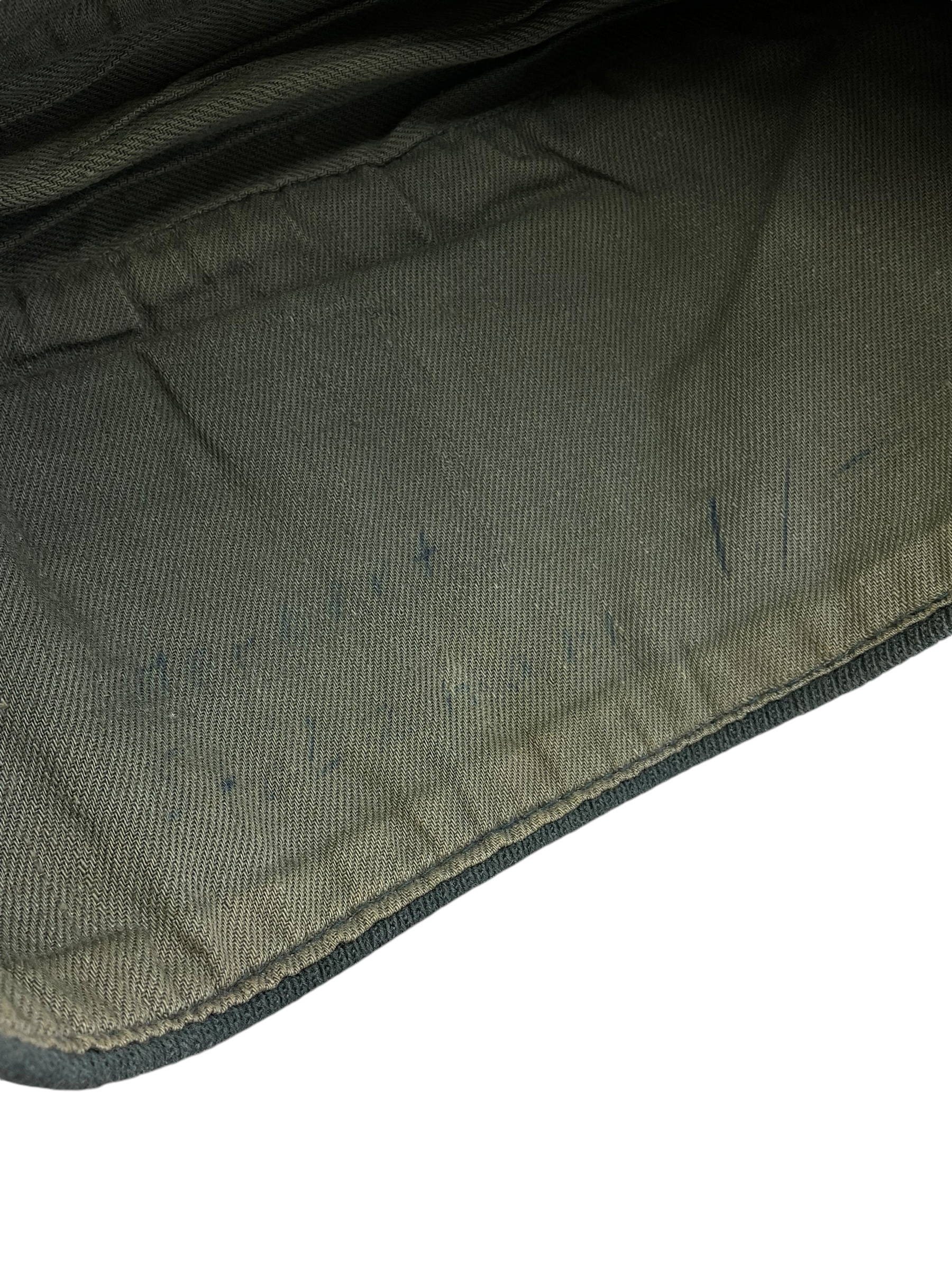 WW2 German Labour Service RAD Fieldgray Side Cap Named - Size 56 WW2 German Labour Service RAD Fieldgray Side Cap Named - Size 56