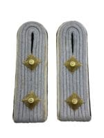 WW2 German Waffen SS Captain Hauptsturmführer Officer Shoulder Boards