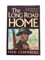 WW2 Canadian Italy The Long Road Home Autobiography Used Softcover Reference Book