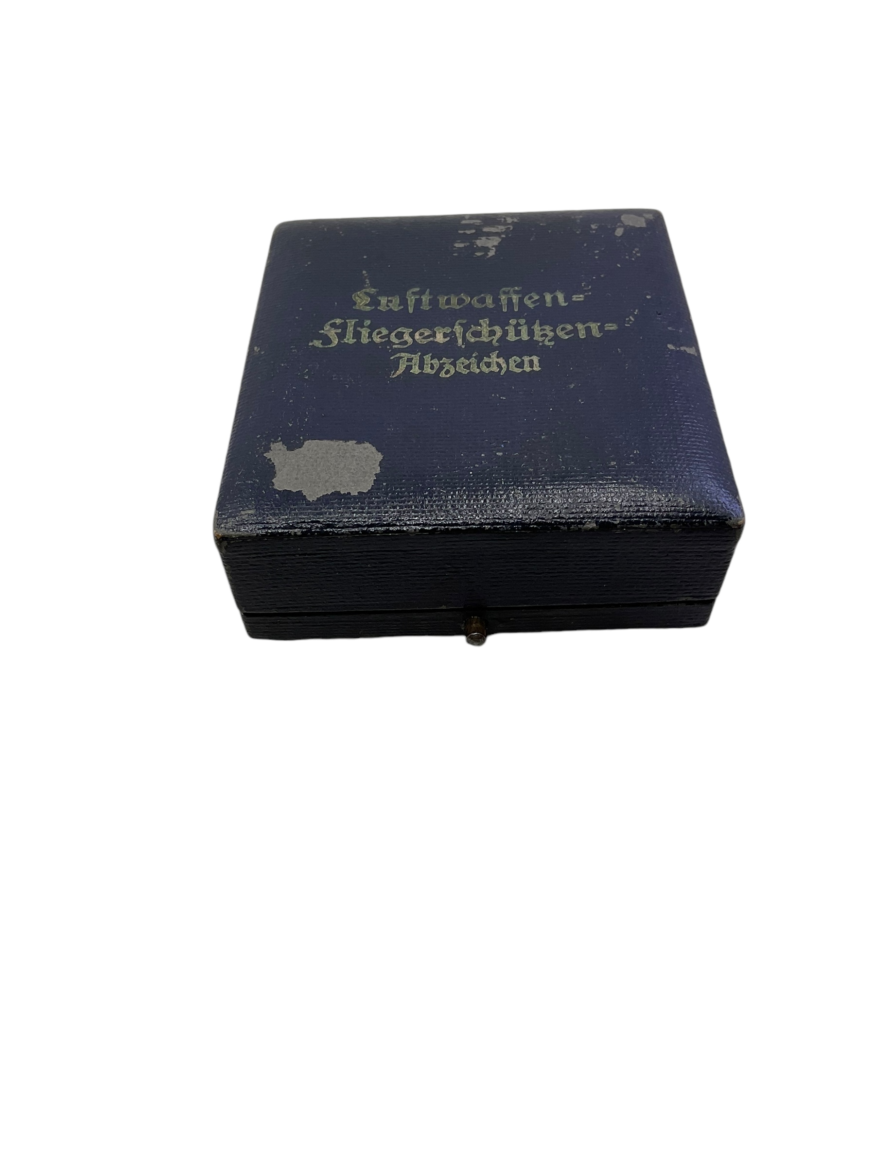 WW2 German Luftwaffe Air gunner Flight Engineer Badge In Case - Marked Deumer WW2 German Luftwaffe Air gunner Flight Engineer Badge In Case - Marked Deumer