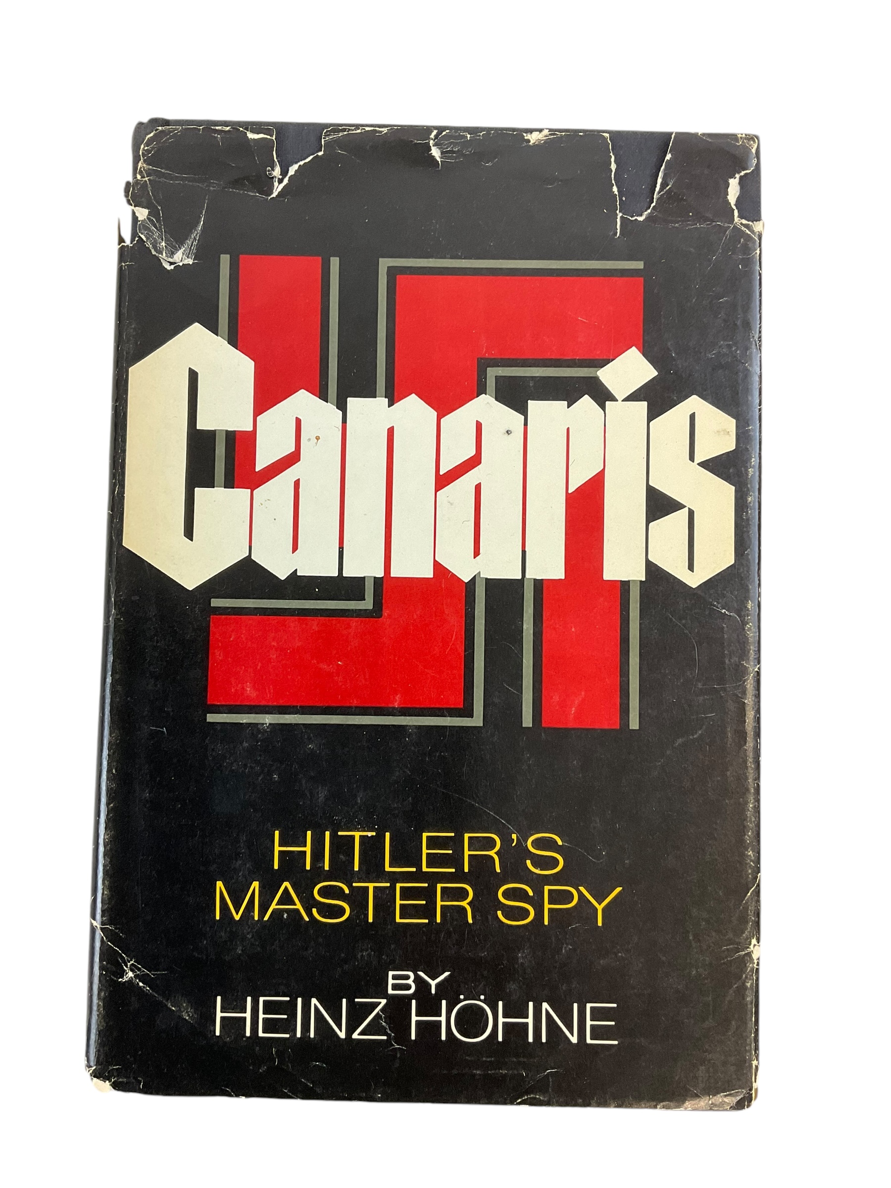 WW2 German Canaris Hitler's Master Spy Used Hardcover Reference Book WW2 German Canaris Hitler's Master Spy Used Hardcover Reference Book