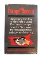 WW2 German Escape to Honour Used Hardcover Reference Book