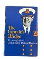 WW2 British RN Royal Navy The Captains Bridge Autobiography Reference Book WW2 British RN Royal Navy The Captains Bridge Autobiography Reference Book