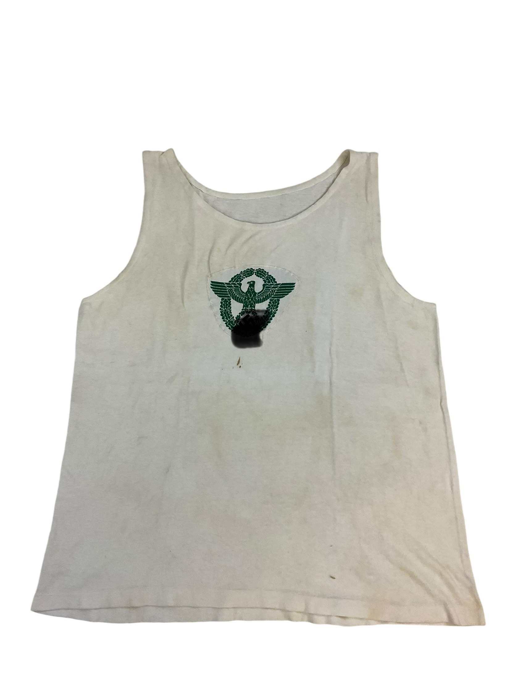 WW2 German Order Police Ordnungspolizei Sport Shirt - 1941 Dated WW2 German Order Police Ordnungspolizei Sport Shirt - 1941 Dated