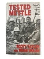 Canadian Yugoslavia UN Tested Mettle Peacekeepers Signed Reference Book