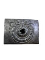 WW2 German Waffen SS Steel Belt Buckle - Overhoff