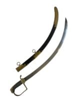British 1803 Pattern Light Infantry Officers Sword with Scabbard British 1803 Pattern Light Infantry Officers Sword with Scabbard