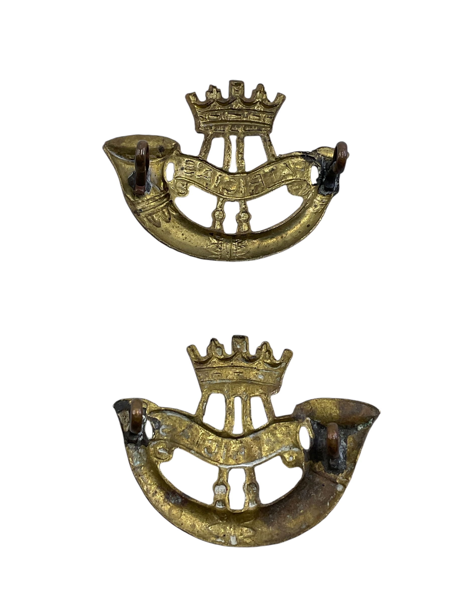 Princess Patricias Canadian Light Infantry Collars Insignia Pair Princess Patricias Canadian Light Infantry Collars Insignia Pair