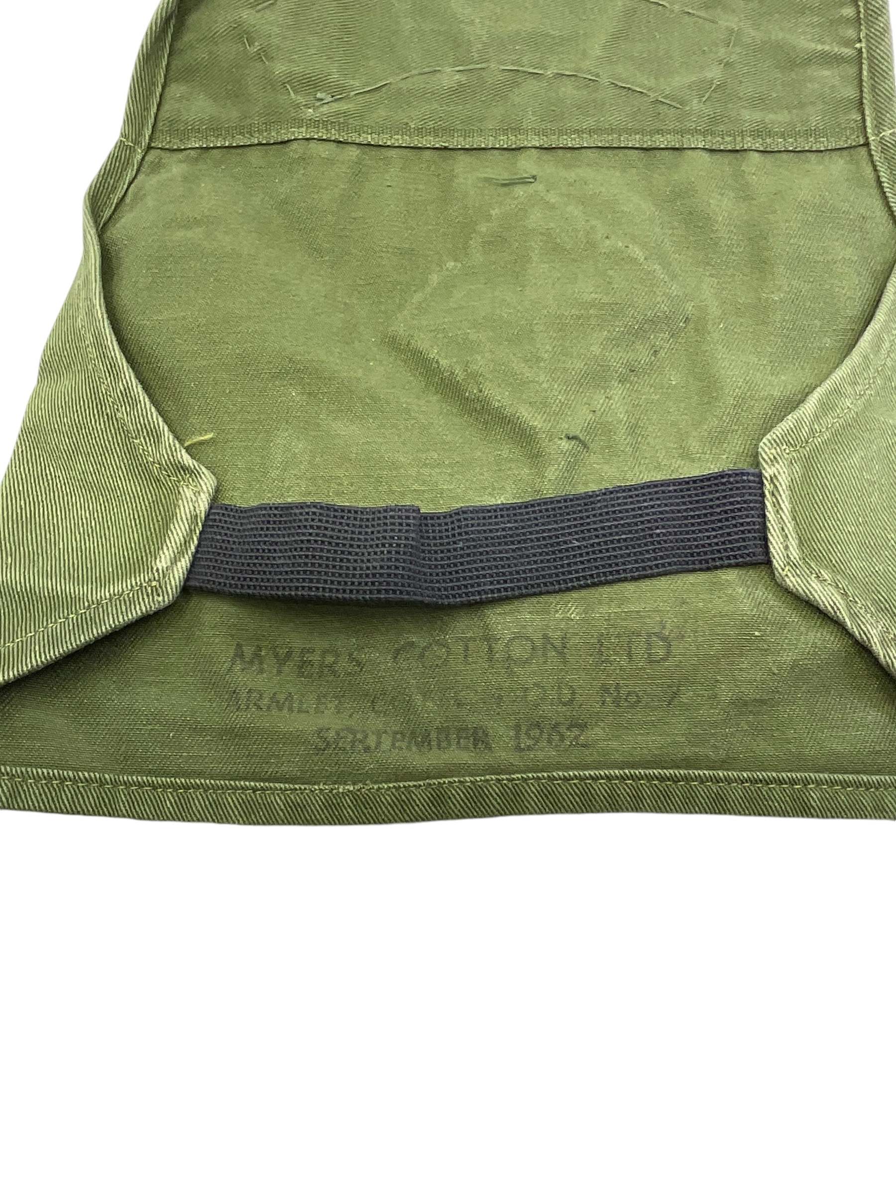 Canadian Forces RCASC Sergeant OD Green Brassard Dated 1962 Canadian Forces RCASC Sergeant OD Green Brassard Dated 1962