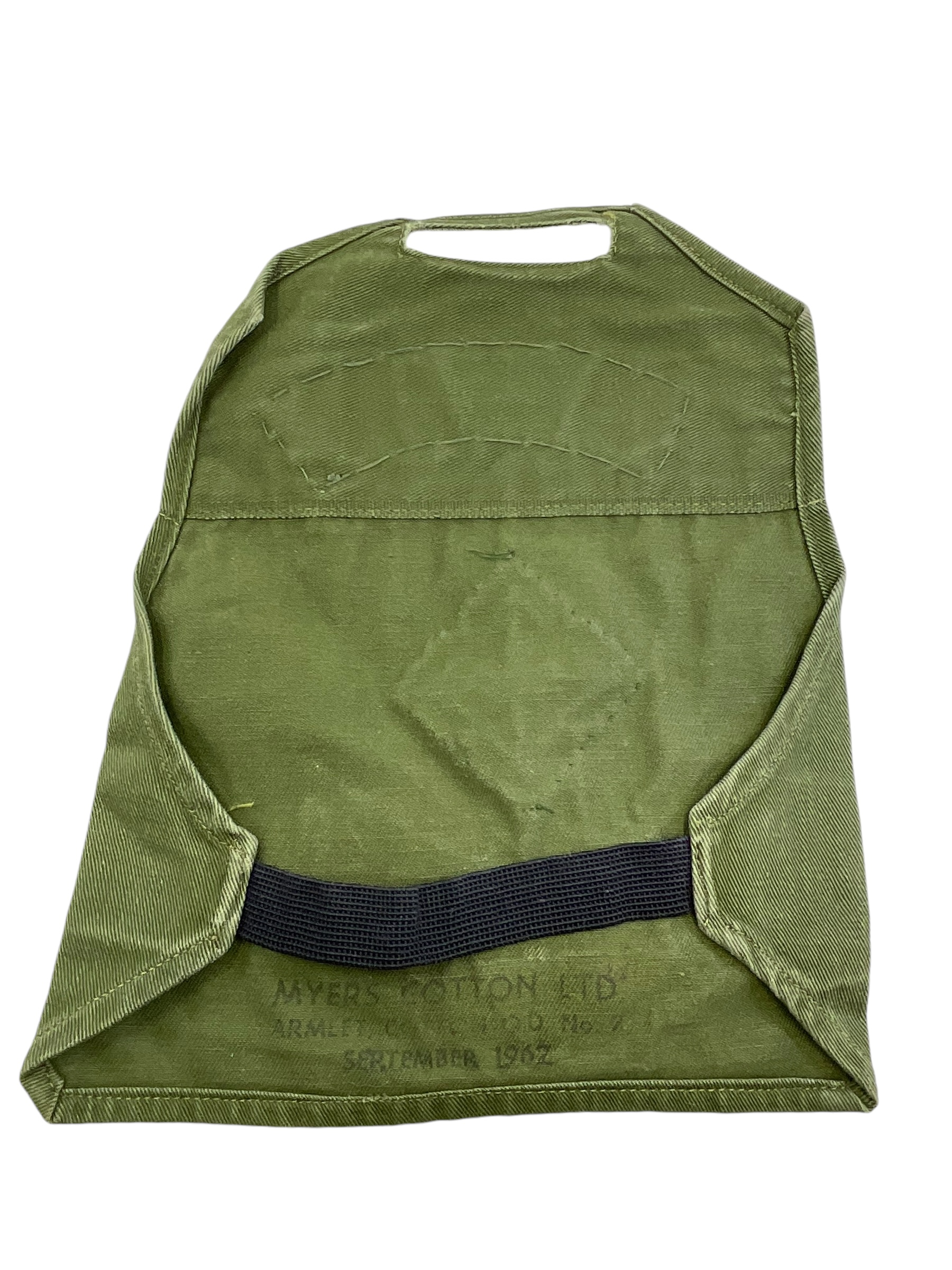 Canadian Forces RCASC Sergeant OD Green Brassard Dated 1962 Canadian Forces RCASC Sergeant OD Green Brassard Dated 1962