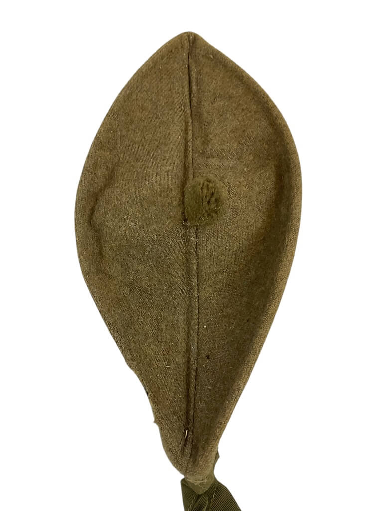 WW1 Canadian CEF Ainsley Dineen Khaki Glengarry w/Toorie 1916 Size 6 3/4 WW1 Canadian CEF Ainsley Dineen Khaki Glengarry w/Toorie 1916 Size 6 3/4