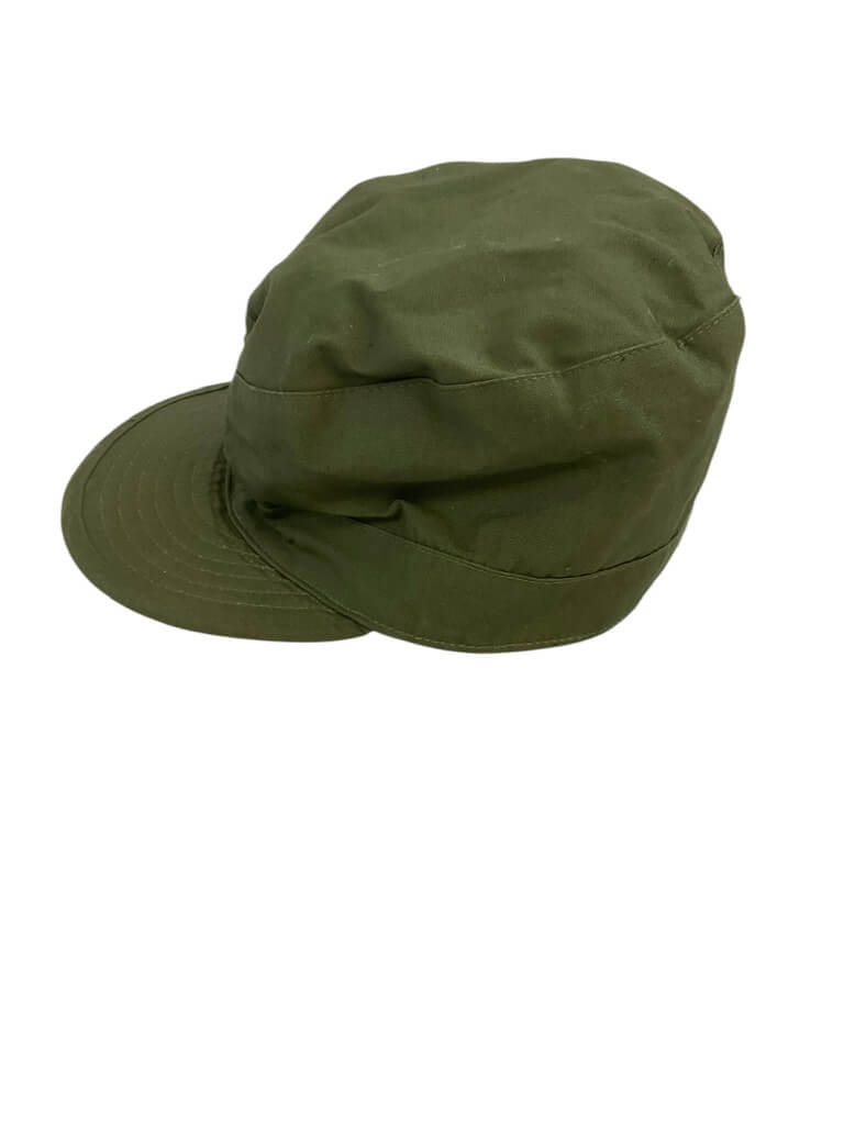 US Army Korean War M-1951 Pattern OD Green Cotton Field Cap Size 6 3/4 US Army Korean War M-1951 Pattern OD Green Cotton Field Cap Size 6 3/4