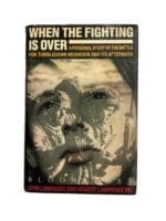 British Falklands War When the Fighting is Over Reference Book