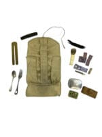 WW2 Canadian Army Tan Holdall with Contents