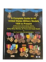 USAF Army Navy Marines United States Military Medals 1939-Present Reference Book