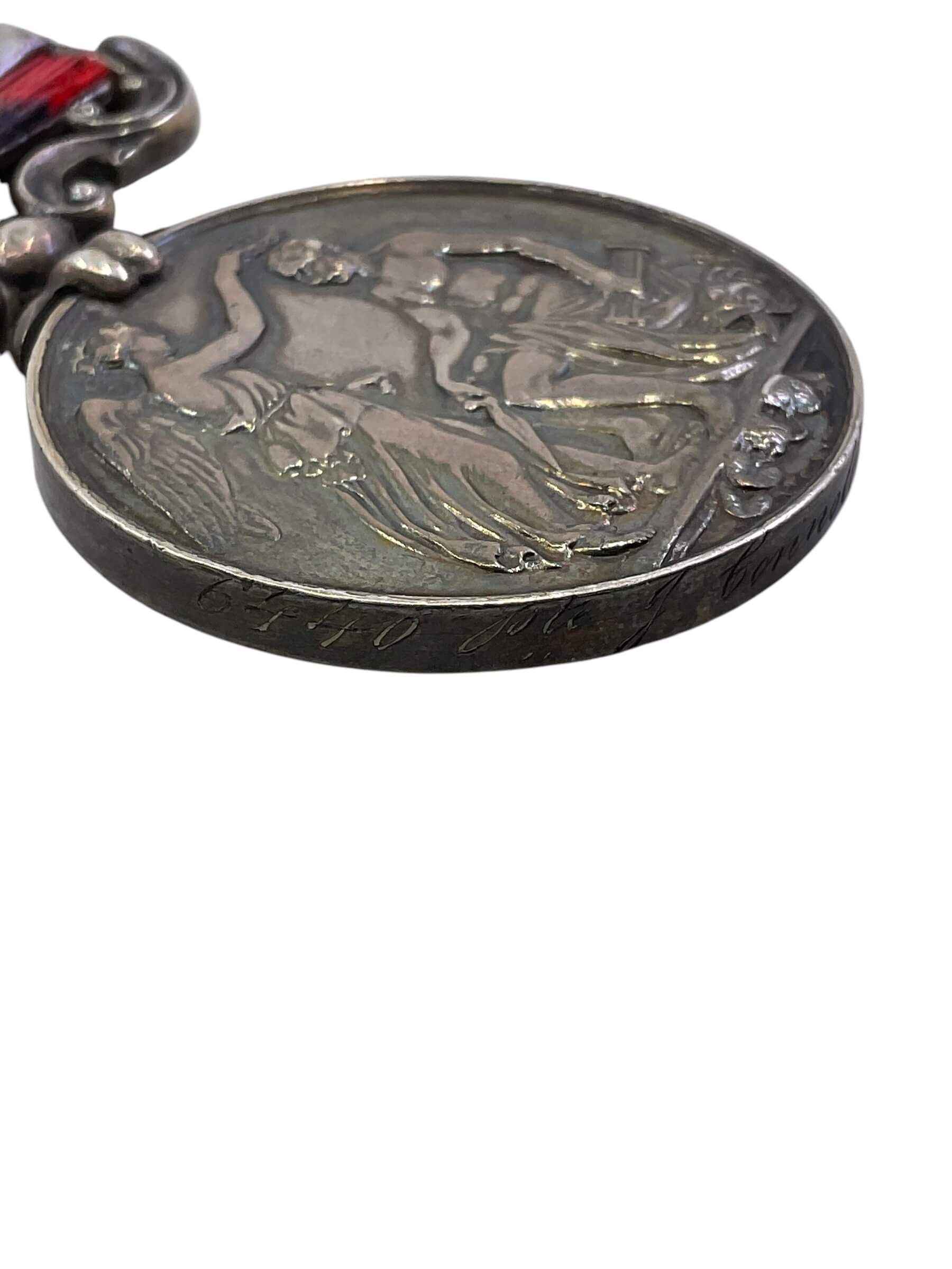 British India General Service Medal 6440 Pte J Connolly 1st Btn Rifle Brigade British India General Service Medal 6440 Pte J Connolly 1st Btn Rifle Brigade