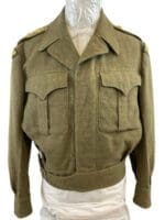 Royal Canadian Army Pay Corps Officers Battle Dress Jacket Captain 1949 Dated