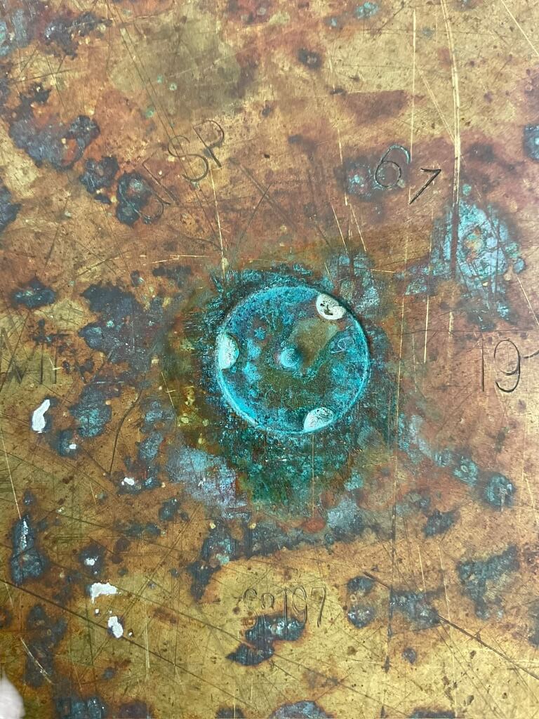 WW1 Imperial German 21cm Shell Casing Dated 1917 WW1 Imperial German 21cm Shell Casing Dated 1917