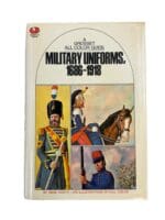 A Grosset All Color Guide Military Uniforms 1686 to 1918 Used Hardcover Reference Book