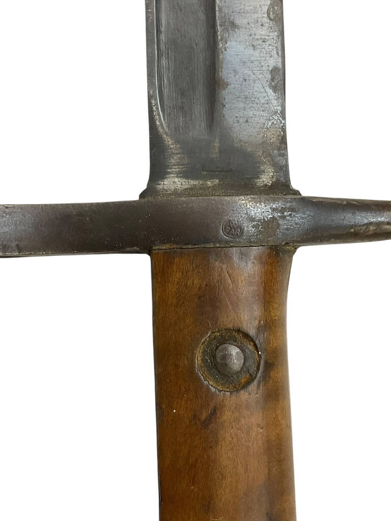 Italian Model 1891 Vetterli Bayonet Without Scabbard Italian Model 1891 Vetterli Bayonet Without Scabbard