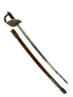 British 91st Argyllshire Highlanders Officers Sword with Field Scabbard British 91st Argyllshire Highlanders Officers Sword with Field Scabbard
