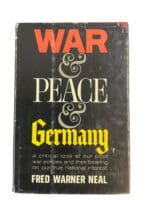 Cold War US German War and Peace and Germany Reference Book