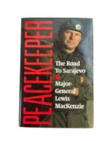 Canadian Forces Bosnia Peacekeeper Maj Gen MacKenzie Hardcover Reference Book