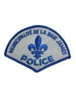 Canadian Municipalite De La Baie James Quebec Blue Border Police Patch