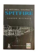 WW2 British RAF R.J Mitchell, Schooldays To Spitfire Used Softcover Reference Book