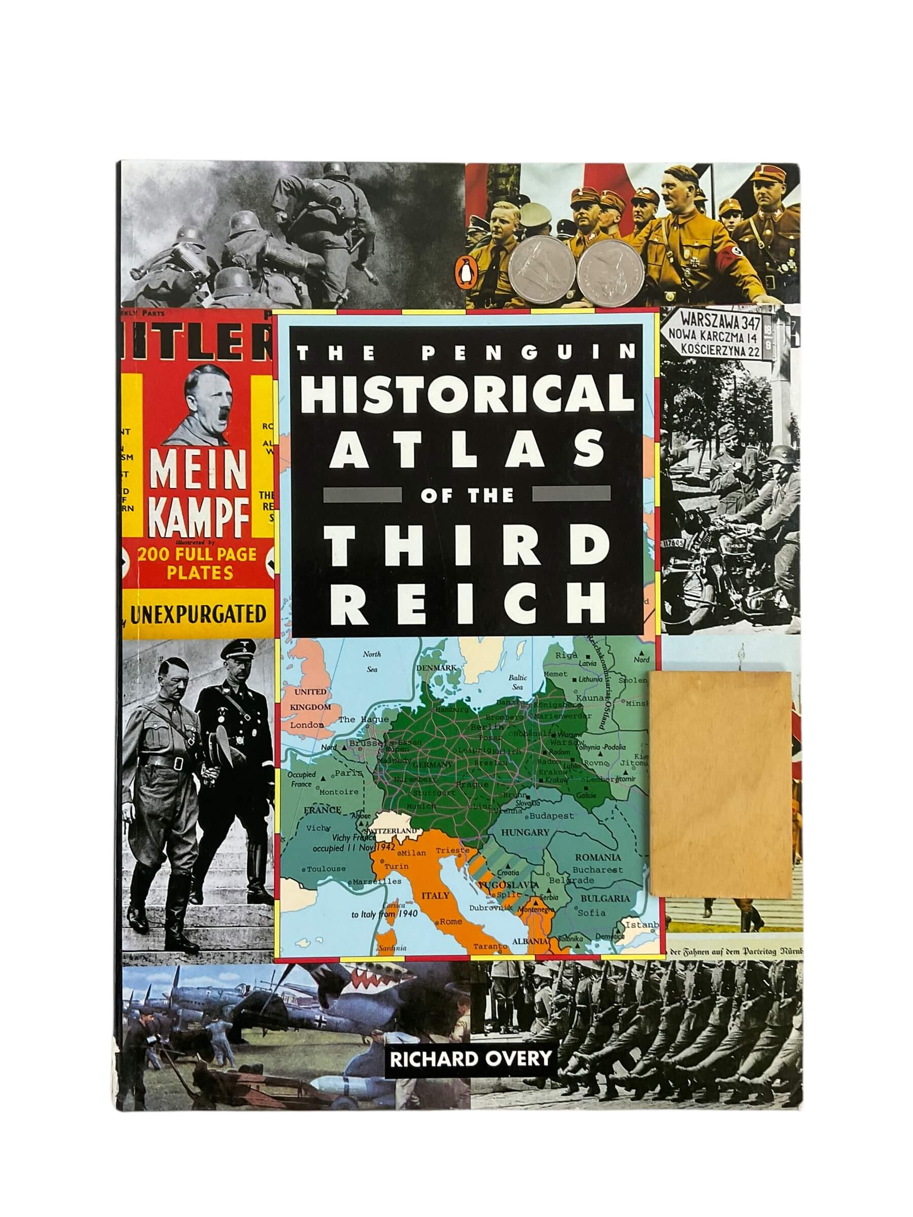WW2 German The Penguin Historical Atlas of the Third Reich Used Softcover Reference Book WW2 German The Penguin Historical Atlas of the Third Reich Used Softcover Reference Book