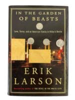 WW2 German In The Garden of Beasts Used Hardcover Reference Book