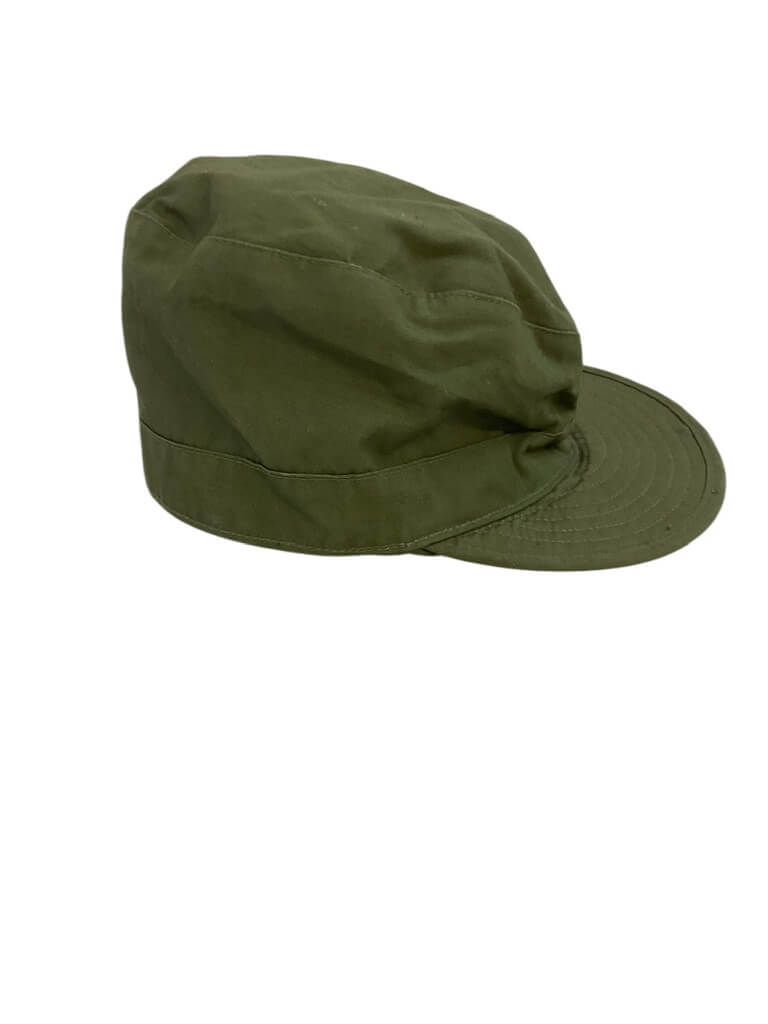 US Army Korean War M-1951 Pattern OD Green Cotton Field Cap Size 6 3/4 US Army Korean War M-1951 Pattern OD Green Cotton Field Cap Size 6 3/4