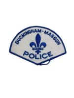 Canadian Buckingham-Masson Quebec Blue Border Police Patch