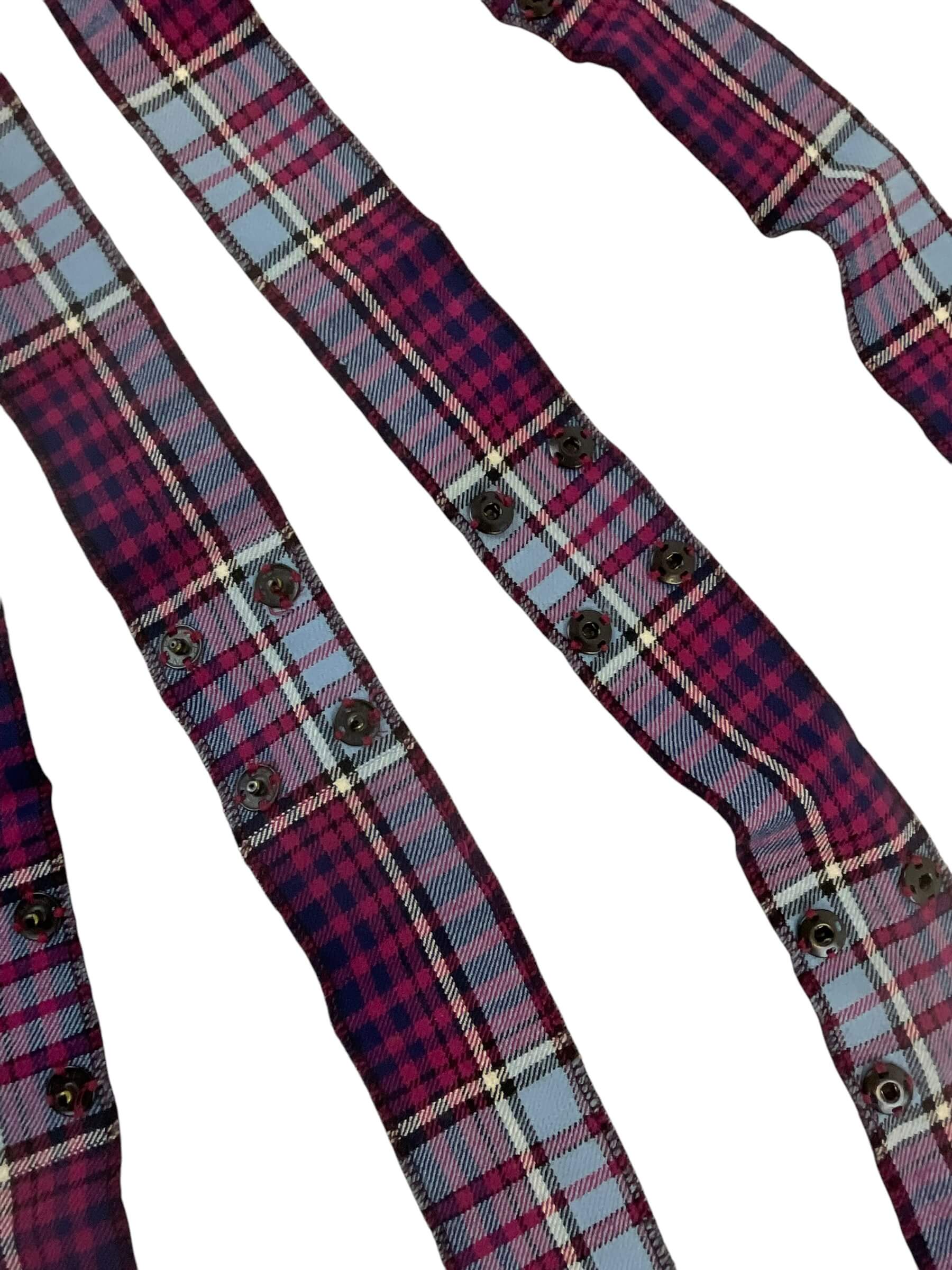 Canadian Forces RCAF Tartan Bagpipe Streamers Canadian Forces RCAF Tartan Bagpipe Streamers