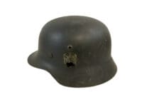 WW2 German Army Heer M35 Steel Helmet SE64 RESTORED FAKE