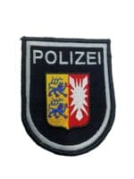 German Schleswig-Holstein Black Border Police Patch