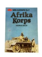 WW2 German Afrika Korps Tanks Illustrated No 17 Used Softcover Reference Book