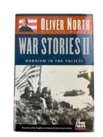 WW2 US War Stories 2 Heroism in the Pacific Oliver North HC Reference Book