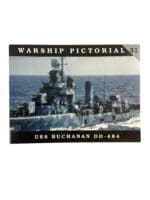 US USS Buchanan DD-484 Gleaves Destroyer Warship Pictorial 31 Reference Book